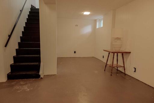 Stairway to the lower lever