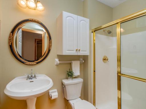 Main floor 3/4 bathroom.
