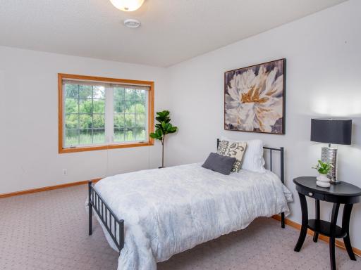 Third bedroom in the lower level.