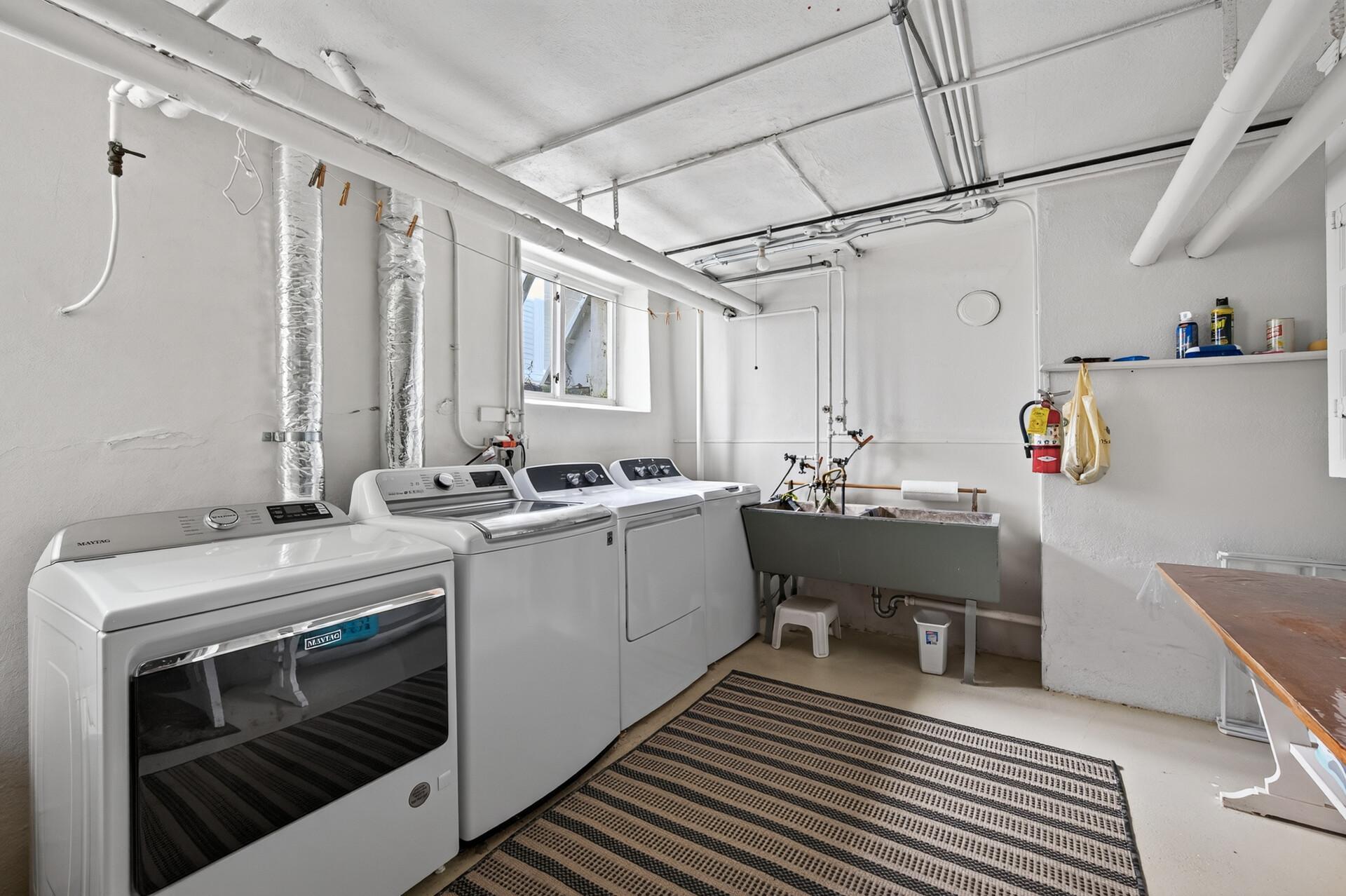 Your own washer and dryer set.