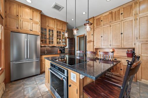 Plenty of cabinetry, plenty of workspace, and plenty of characte