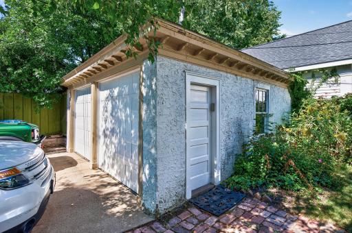 One dedicated garage stall, because off-street parking in the city is always a win.
