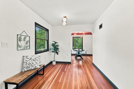 Nice eat-in kitchen space that is plenty big to host a table if desired.