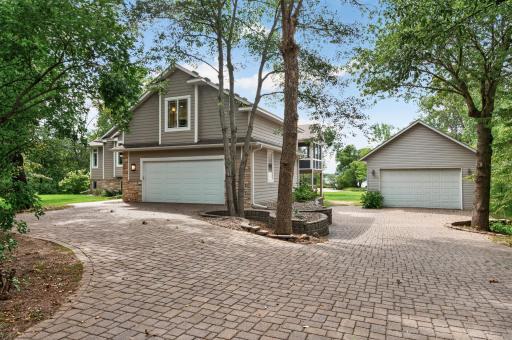 The paver driveway adds a special touch as you enter the property.