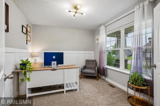 Perfect office off the entrance for working from home