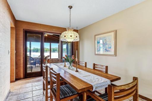 A busy place for family meals and entertaining