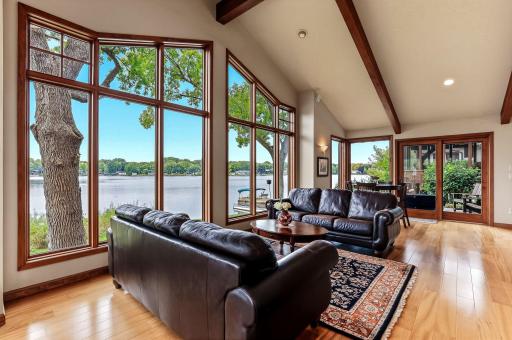 Plenty of natural light and a stunning view
