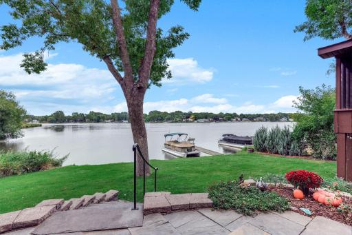 Lake view from the main patio, an ideal spot for sunsets