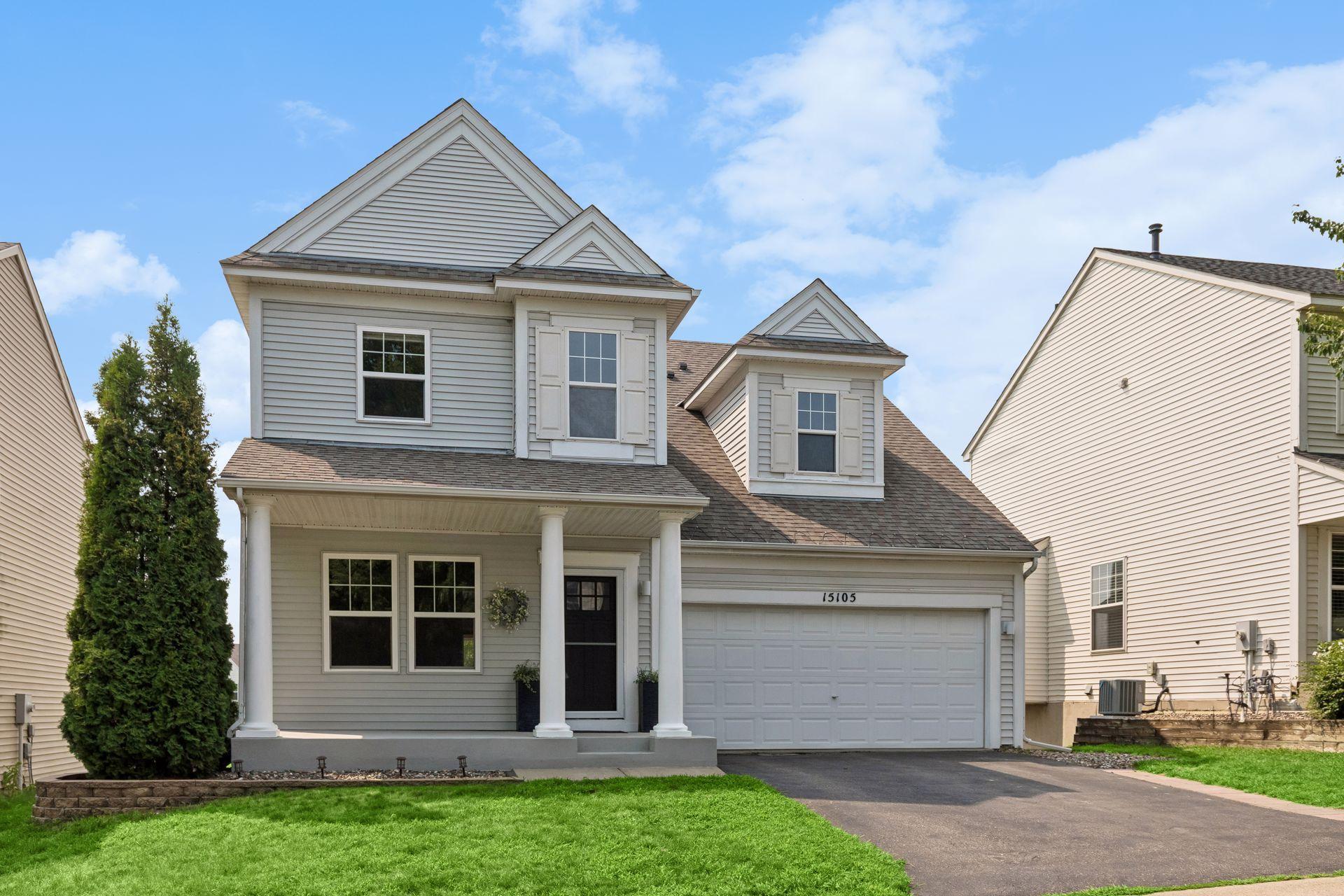 This home features 4 bed, 4 bath, 2 car garage, 2600+ sqft, & pond views