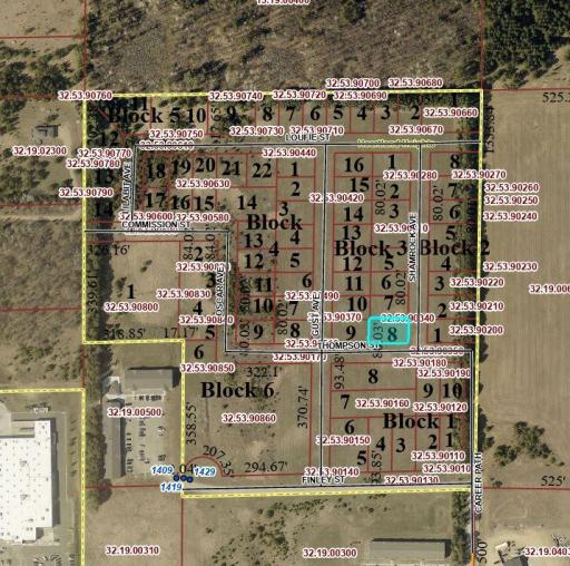 TBD Lot 8 Block 3 Thompson St, Park Rapids, MN 56470