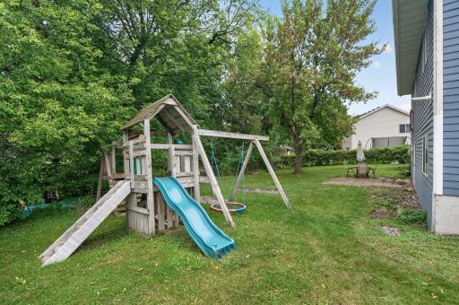 Swingset comes with the house!