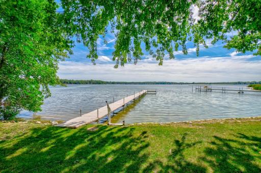Your own dock makes it easy to enjoy summer days on the water!