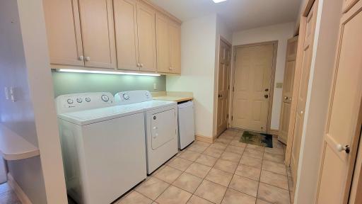 Laundry area