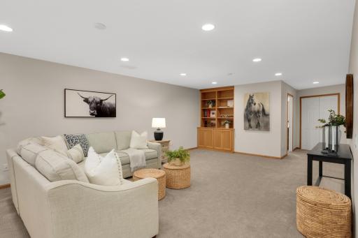 Comfortable family room offering additional living space