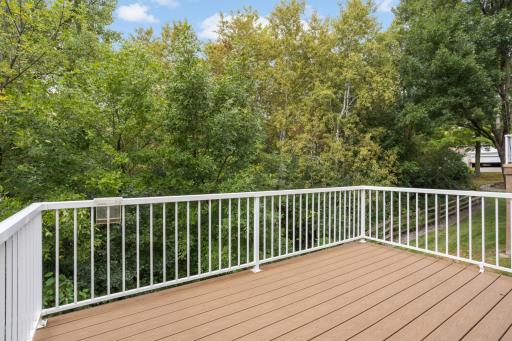 Slider to your balcony off the sunroom - enjoy the privacy!