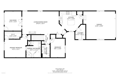 Main Level Floor Plan