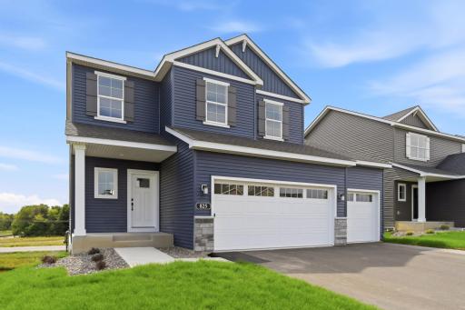Photo for 4515 89th Street NE, Monticello, MN 55328 - listing #7146168 Stunning exterior on this Silvercreek! *photos taken of previously completed home, not all finishes & options the same.*