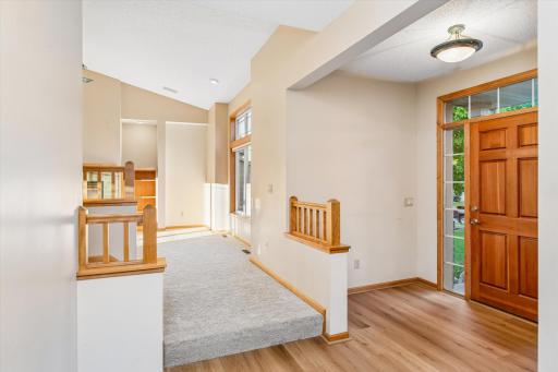 Step inside into large foyer with views into the great room.