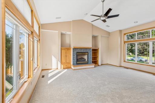 What a great space! And brand-new carpeting!