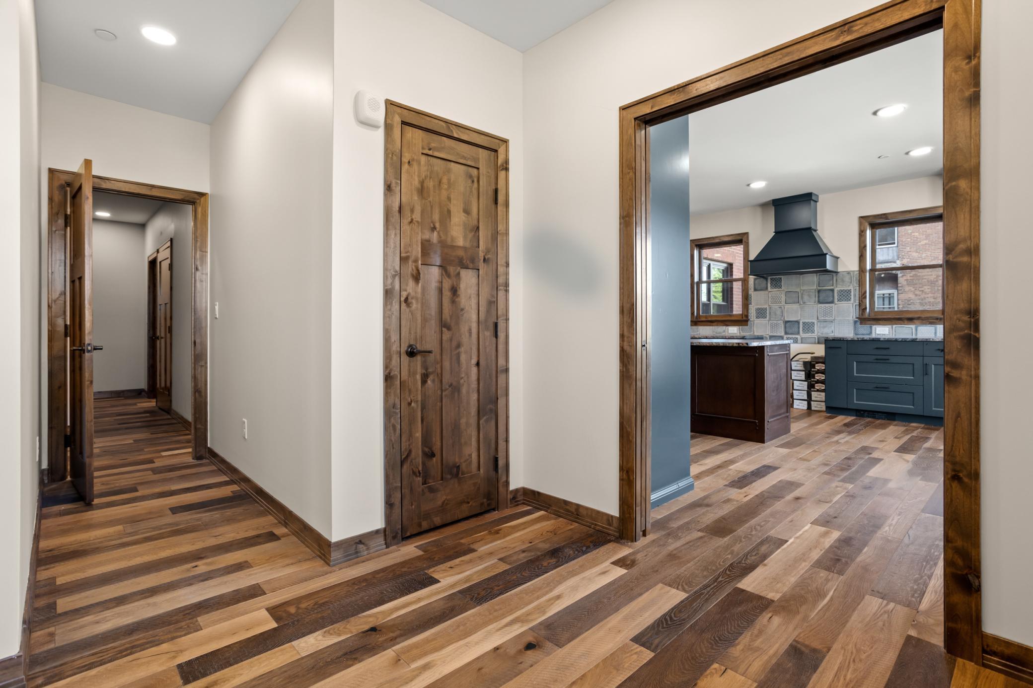 Bonus room door to kitchen