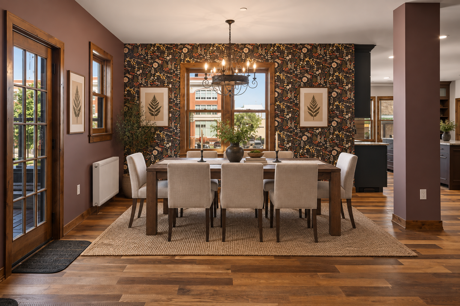 524 Dining Room virtually staged
