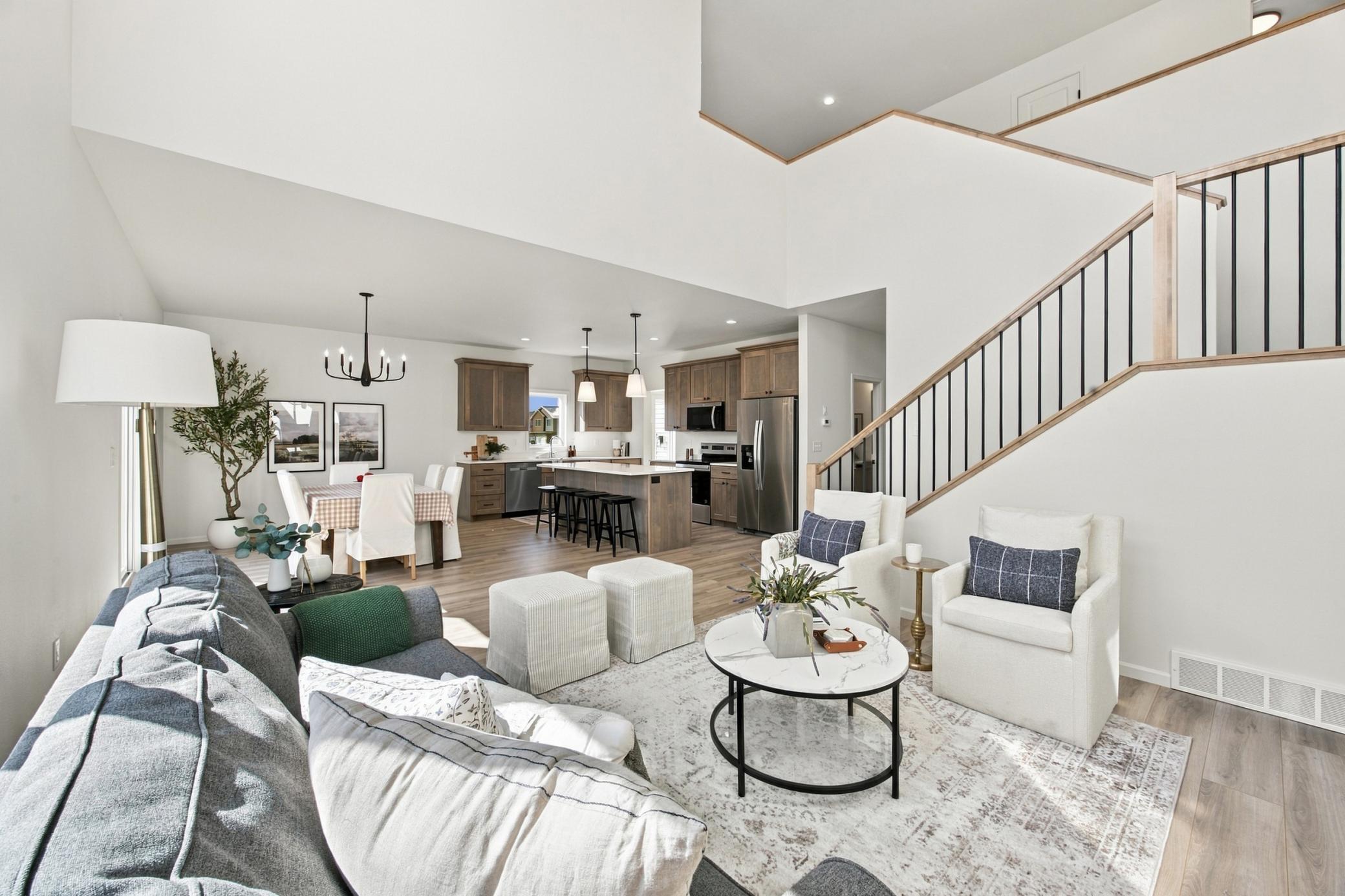 Double Vaulted Great Room