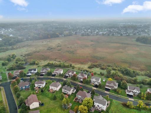 Neighborhood Bordering Expansive Natural Area