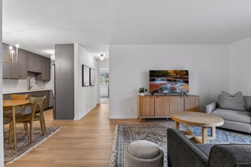 Every surface has been thoughtfully updated, including fresh paint, new flooring, updated lighting, and more.