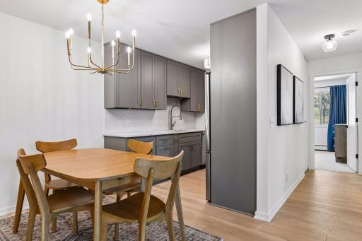 Clean, bright, and fresh throughout, this beautifully updated unit is truly move-in ready.