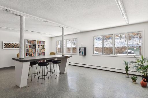 Dedicated craft and hobby room offers a great space for creative projects and activities.