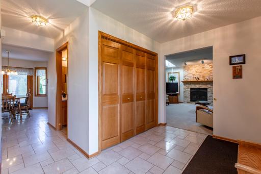 Coat closet with 6 panel doors