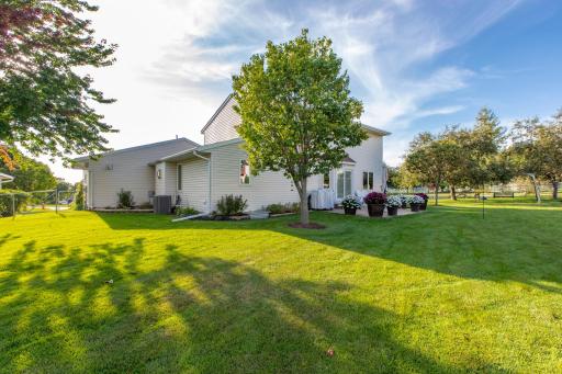 Spacious fenced in back yard