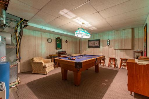Lower level game room