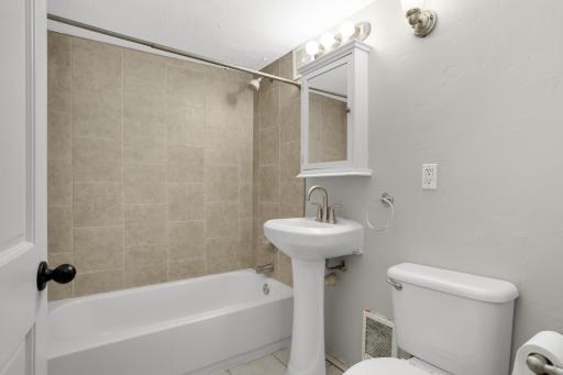 Lower level bathroom