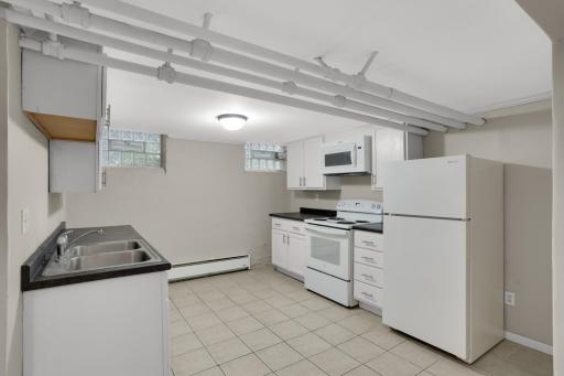 Lower level kitchen