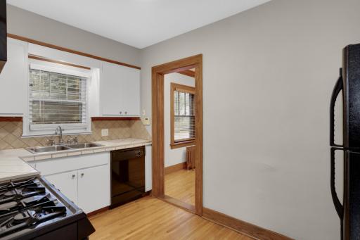 Main floor kitchen