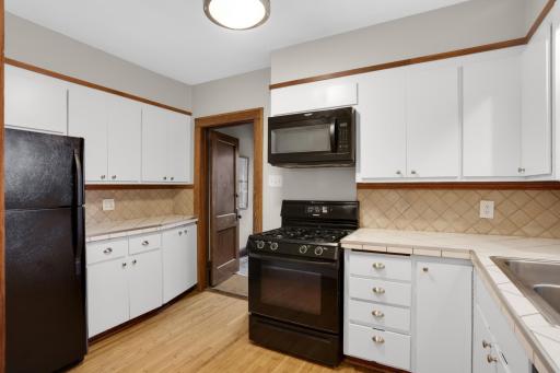 Main floor kitchen