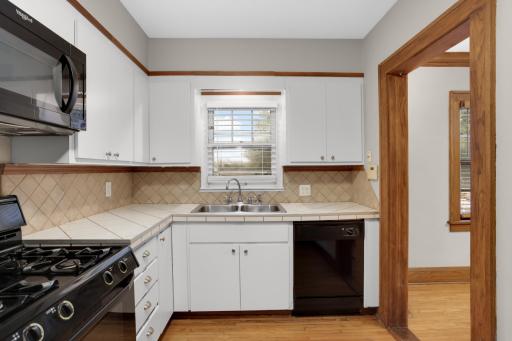 Main floor kitchen