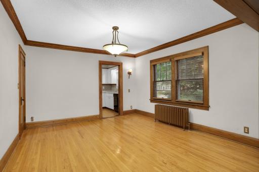 Main floor dining room