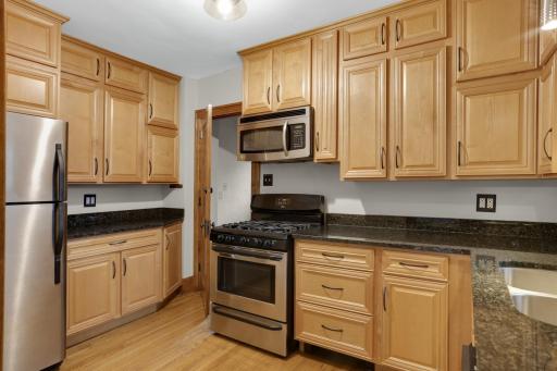 Upper level kitchen