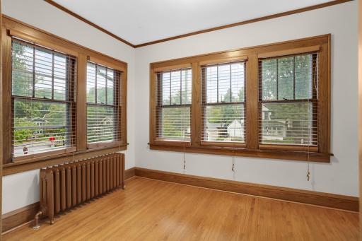 Upper level sun room
