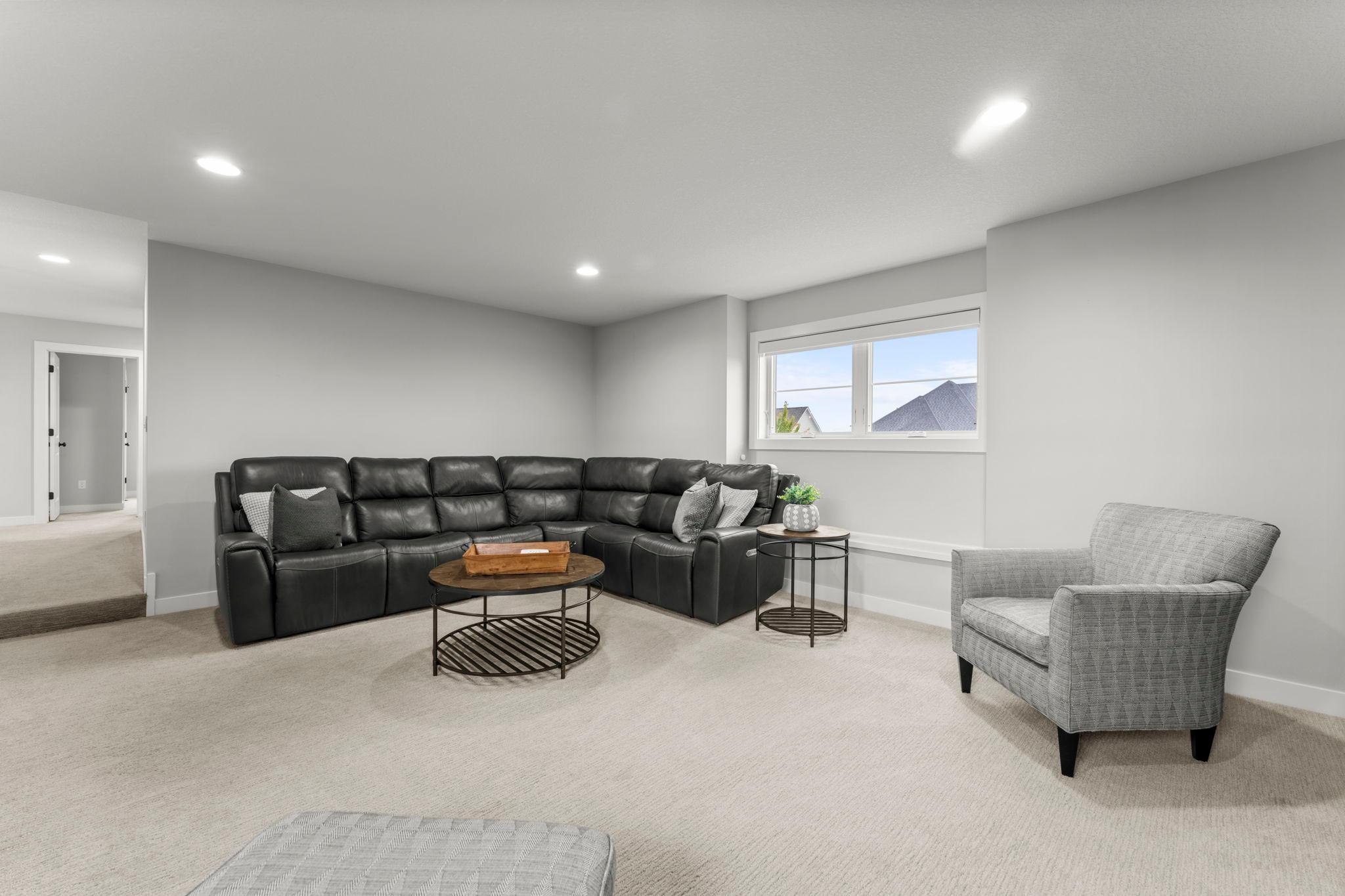 Another view of the bonus family room.