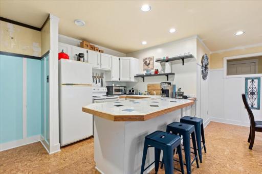 Lower level kitchen
