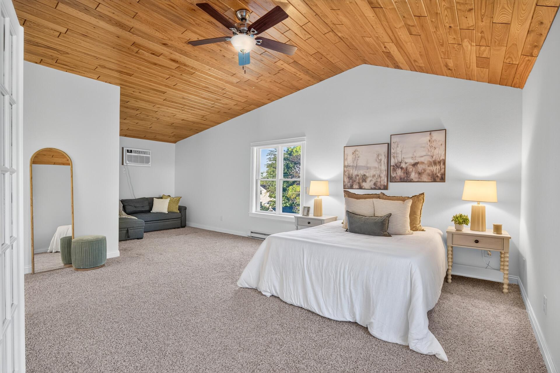 Spacious Primary Bedroom