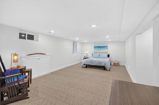 Graciously sized third bedroom offers a quiet and comfortable retreat.