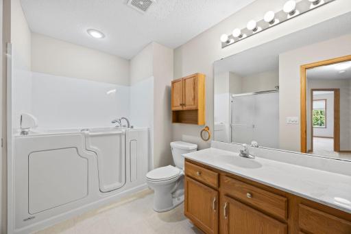 Both bedrooms are conveniently located near the shared full bathroom.