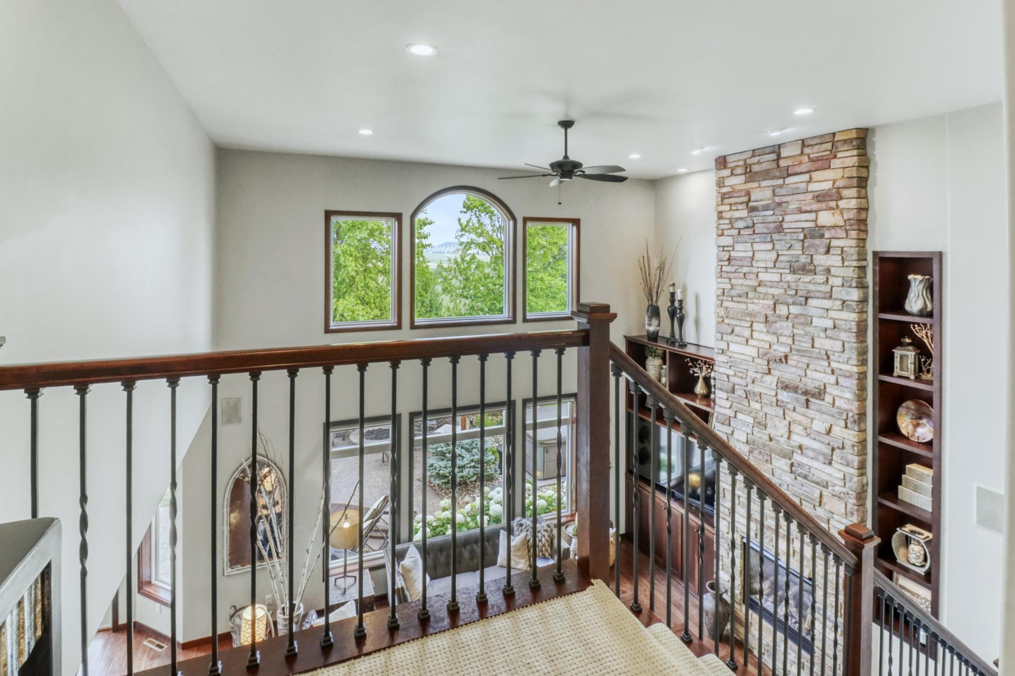 Upstairs rear view