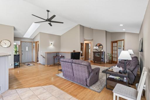 Great Room is light and spacious