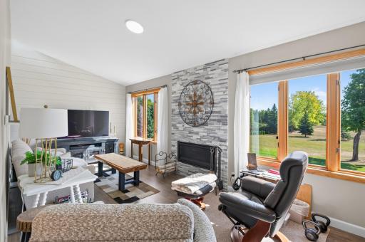 Watch the wildlife from the abundance of windows