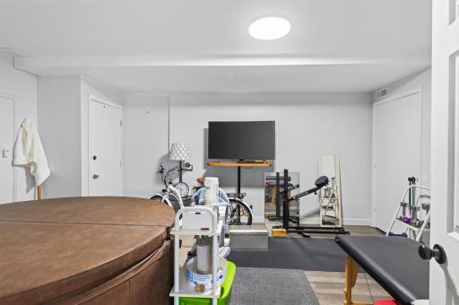 Flex space - possible guest room, teen hangout, fitness area